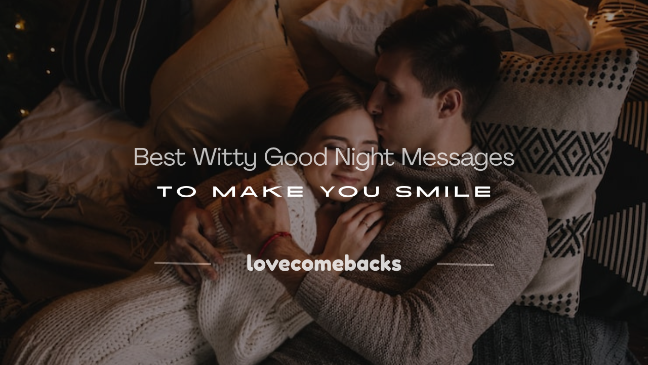 witty good night messages