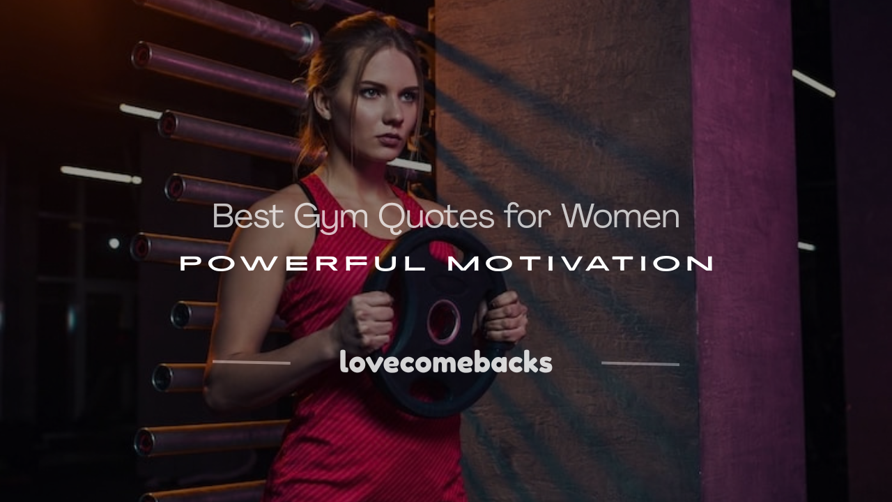 gym quotes for women